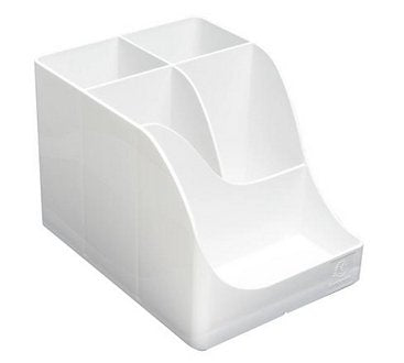 Exacompta Portalápices Pen Wave Autentik 5 Compartimentos Blanco