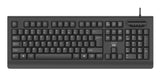 Ewent Teclado Con Cable Usb - Disposicion Portuguesa Qwerty Pt - Cable De 1.5m - Plug And Play - Negro