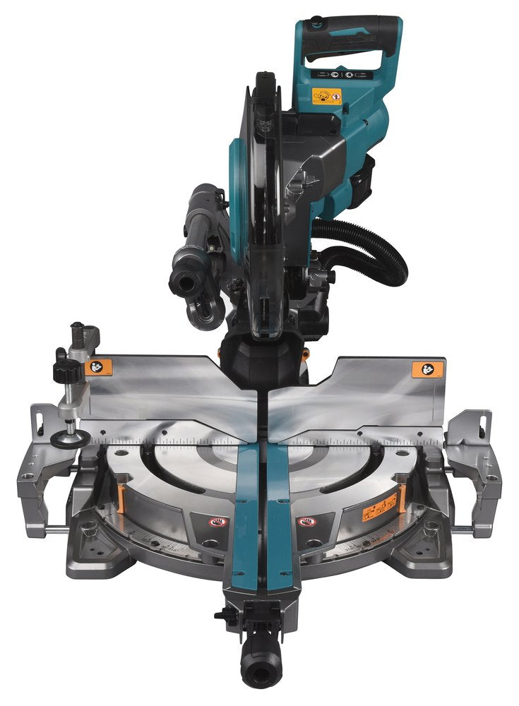 Tronzadora E Ingletadora Inalámbrica Makita Ls003gz01, 40 Voltios + Adaptador De Radio Azul, Bluetooth, Sin Batería Ni Cargador Ls003gz01