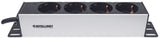 EAN 0766623714020 - Intellinet 714020 unidad de distribución de energía (PDU) 4 salidas AC 1U Gris imagen 4