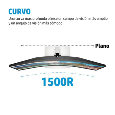 EAN 5715063342978 - HP E-Series E34m G4 WQHD Curved USB-C Conferencing Monitor pantalla para PC 86,4 cm (34") 3440 x 1440 Pix imagen 3