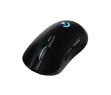 Logitech G703 Lightspeed Raton Inalambrico Usb 16000dpi - 5 Botones - Peso Ajustable - Iluminacion Led - Uso Diestro - Color Negro