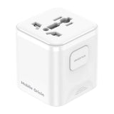 Mobile Origin Travel Adapter Pw30 Eu/Uk/Us/Aus, White