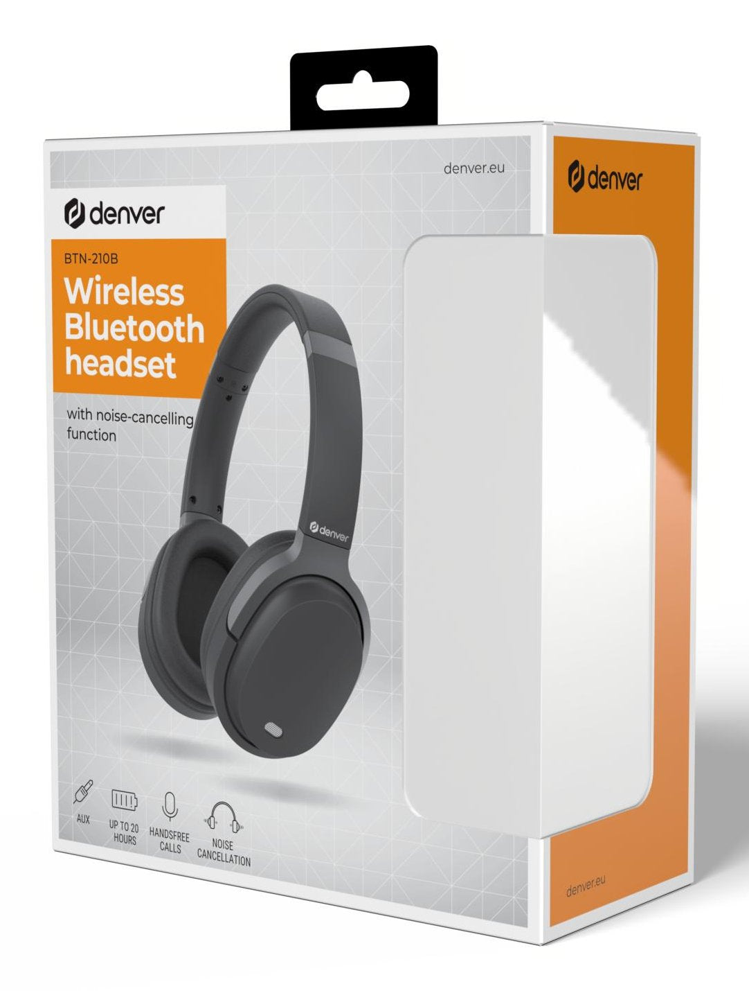 Auricular Denver Btn-210b Negro