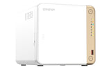 EAN 4711103081198 - QNAP TS-462-2G servidor de almacenamiento NAS Torre Intel® Celeron® N4505 2 GB DDR4 0 TB QNAP QTS Blanco imagen 3