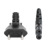 Manhattan Cable De Alimentacion C7 A Eu Cce7 16 90 Grad Gewinkelt 2m