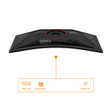 EAN 4038986612708 - AOC G4 CU34G4 pantalla para PC 86,4 cm (34") 3440 x 1440 Pixeles Wide Quad HD LED Negro, Rojo imagen 4