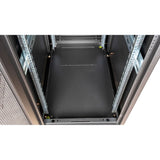 Roline 19-Zoll Serverschrank Basic 26 He, 600x1000 Bxt Perforiert Schwarz