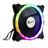Inter-Tech Rs-04 Rgb Carcasa Del Ordenador Ventilador 12 Cm Negro