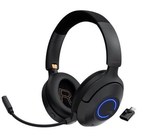 EAN 5390660195723 - Creative Labs Zen Hybrid Pro Classic Auriculares Inalámbrico Diadema Juego USB Tipo C Bluetooth Negro imagen 1