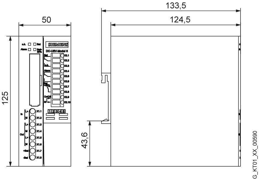 Siem 6ep1931-2dc21 Sitop Power Dc-Usv-Modul 6a