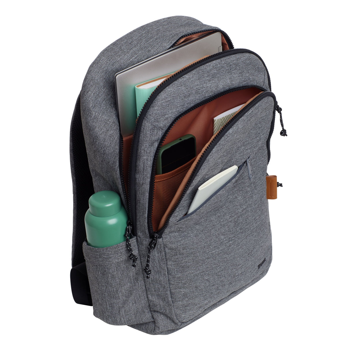 Mochila  Trust Avana 40,6 Cm (16") Gris