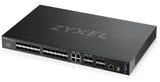 Zyxel Xgs4600-32f L3 Managed Switch 24 Port Gig Sfp 4 Dual Pers And 4x10g Sfp+ Stackable Dual Psu