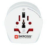 Skross Reiseadaptador Combo. World To South Africa White