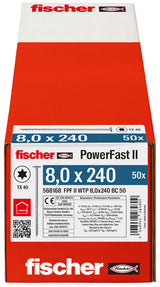 EAN 4048962484809 - Fischer 568168 tornillo/tuerca 50 pieza(s) imagen 3