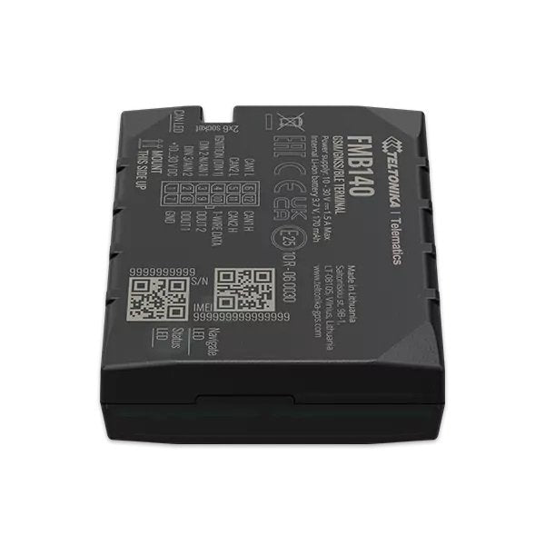 Teltonika · Tracker Gps · Fmb140 · Fahrzeug · Gnss/Gsm/Ble 4.0 · All-Can 300