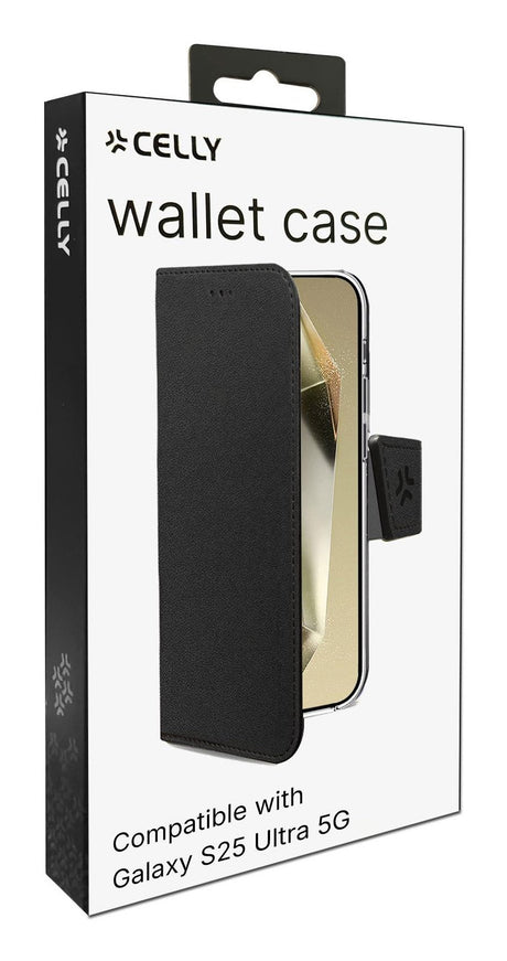 EAN 8021735217732 - Celly WALLY funda para teléfono móvil 17,5 cm (6.9") Funda cartera Negro imagen 6