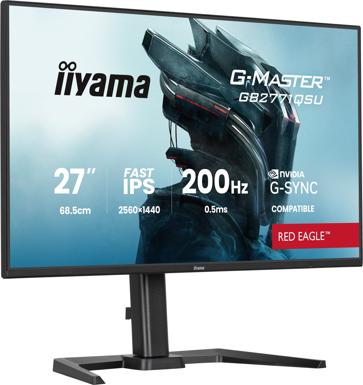 Iiyama 68.6cm 27" Gb2771qsu-B1 16:9 2xhdmi+Dp+Usb-C