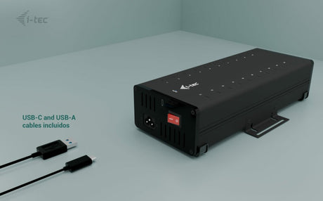 EAN 8595611706318 - i-tec CACHRGHUB20C cargador de dispositivo móvil Universal Negro Corriente alterna Carga rápida Interior imagen 2