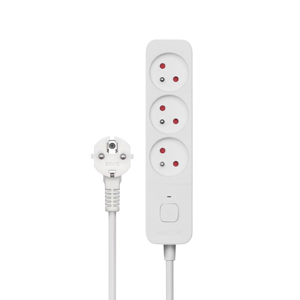 Regleta Power Strip 3-Way Savio