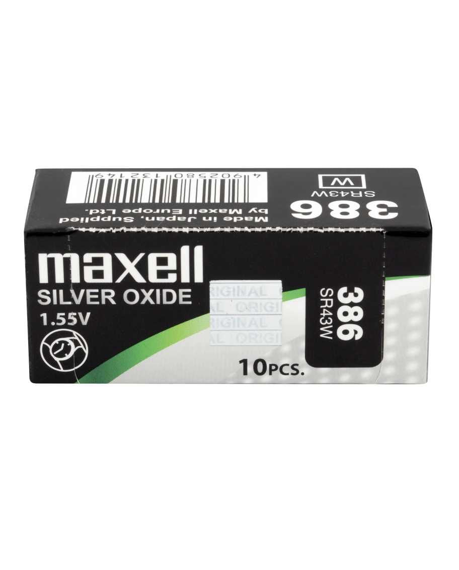 Maxell Pila Oxido Plata (386) Sr43w Blister*1 Eu 0% Mercurio