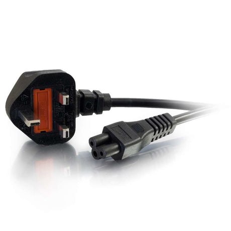 EAN 757120806035 - C2G 80603 cable de transmisión Negro 3 m C5 acoplador BS 1363 imagen 2