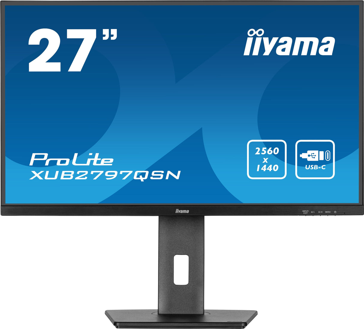 Monitor Iiyama 27" Xub2797qsn-B2 16:9 Hdmi+Dp+Usb-C