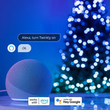 Twinkly Strings 250 (Tws250stp-Beu) Luces Inteligentes Para El Árbol De Navidad 250 Led Rgb 20 M