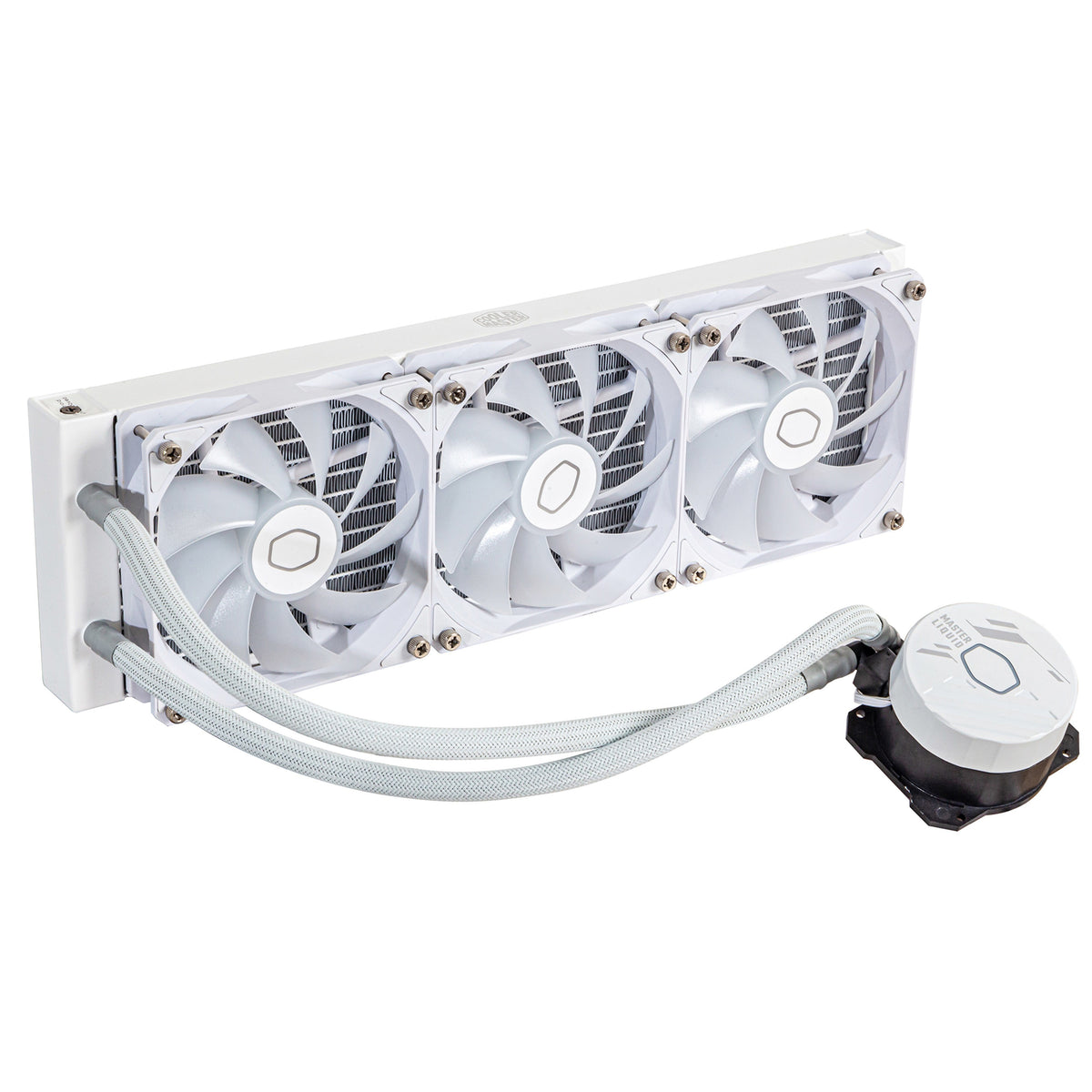 Cooler Master Masterliquid 360l Core Argb White Carcasa Del Ordenador, Procesador Kit De Refrigeración Líquida 12 Cm Blanco