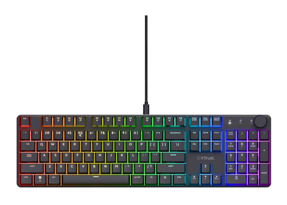 EAN 8713439249101 - Trust GXT 866 TORIX teclado Juego USB QWERTY Internacional de EE.UU. Negro imagen 1