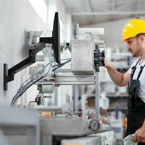 Soporte Ergotron 34" Lx Series 45-683-292 Pared Negro