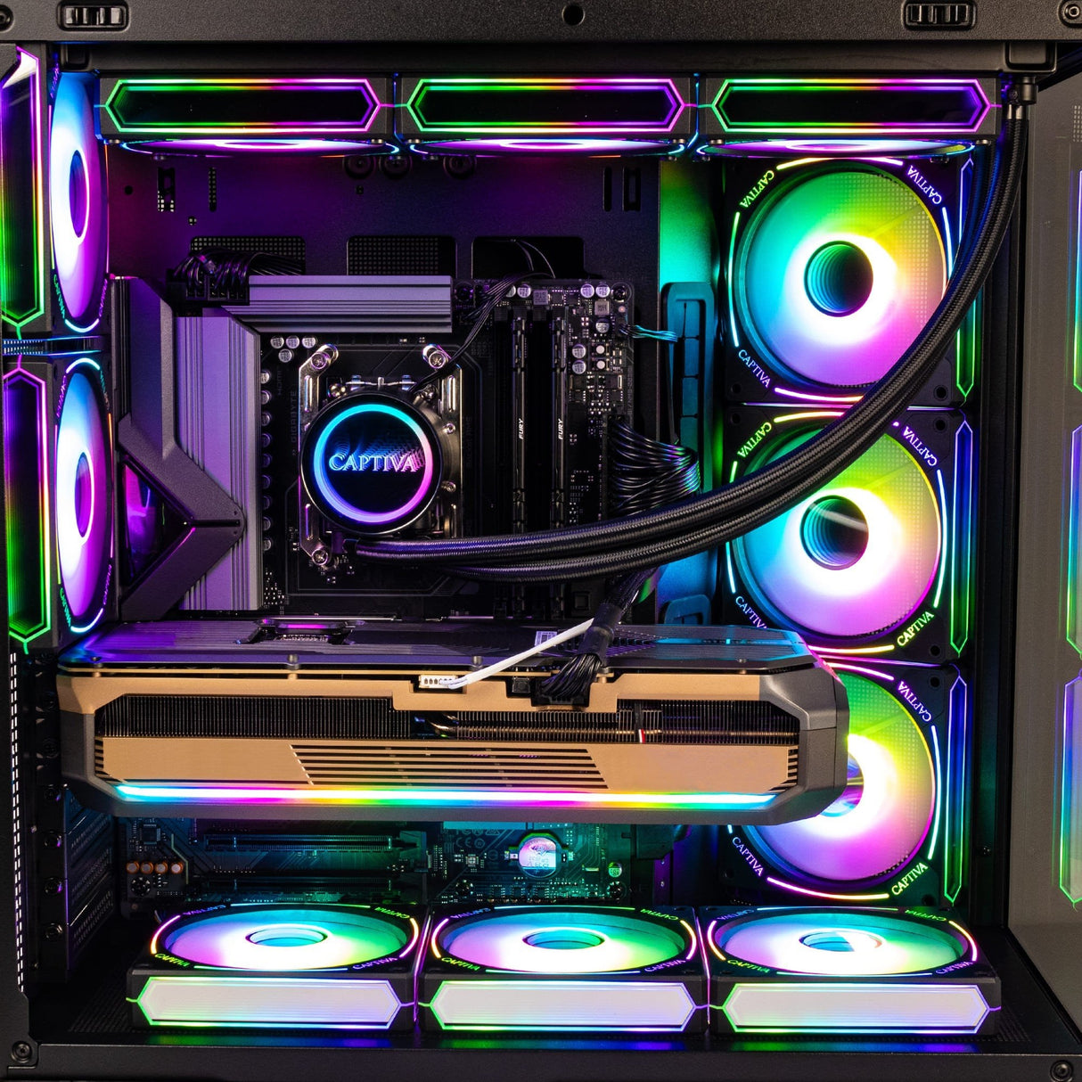 Captiva Pc Highend Gaming I10-2668 Cu7 270k Plus 32gb 1tbssd Rtx5070ti W11 Home