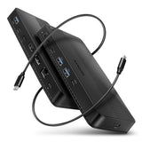 Hmc-U4 Hub Multiportátil Usb 12 En 1 Usb 4.0 40 Gbps Lan Hdmi Dp Pd Audio