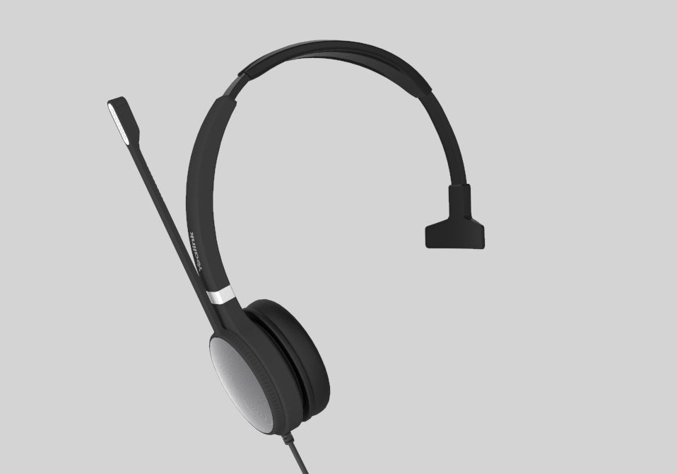 Uh36 Mono Headset Wired  Head-Band Office/Call Center