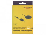 Delock 65873 Micrófono De Superficie Para Mesa Negro
