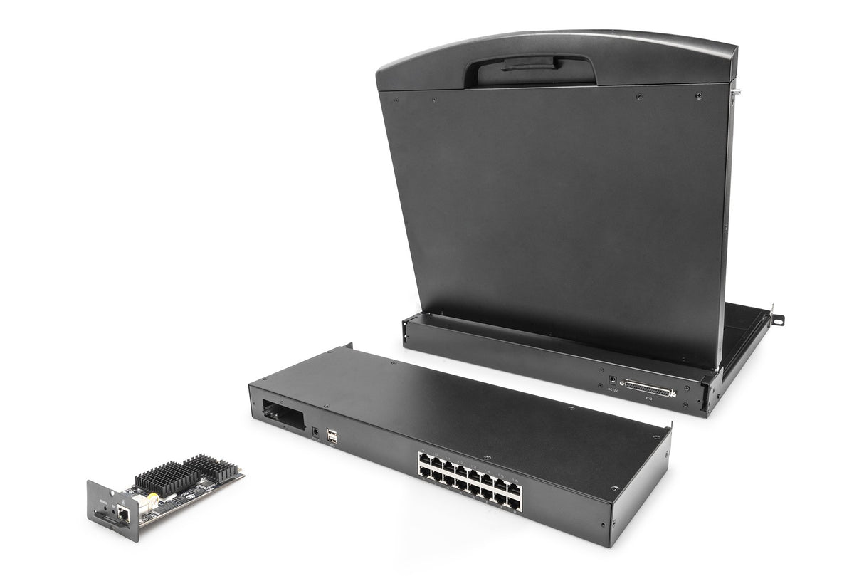 EAN 4016032447641 - Digitus DS-72217 interruptor KVM Montaje en rack Negro imagen 4