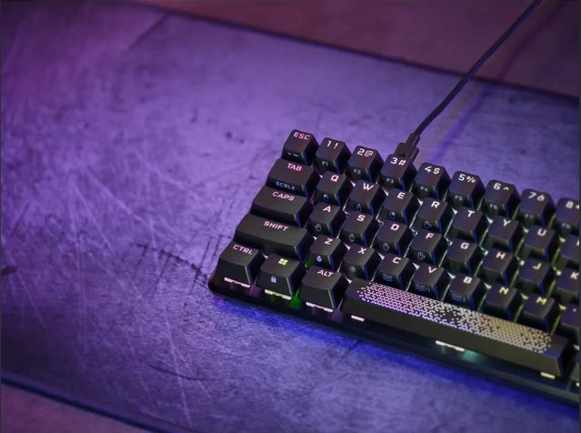 Corsair K65 Pro Mini Teclado Juego Usb Qwerty Inglés Negro