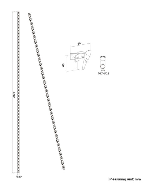 EAN 8721246340188 - Neomounts ADS06-141BL organizador de cables Escritorio Pasacables Negro 1 pieza(s) imagen 9