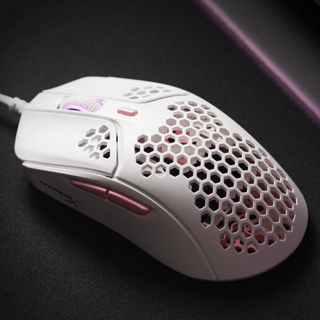 EAN 0196188046500 - HyperX Pulsefire Haste - Gaming Mouse (White-Pink) (HMSH1-A-WT/G) ratón Juego Ambidextro USB tipo A Óptic imagen 5
