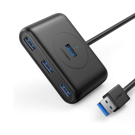 EAN 6957303822904 - Ugreen 20290 hub de interfaz USB 3.2 Gen 1 (3.1 Gen 1) Type-A 5000 Mbit/s Negro imagen 1
