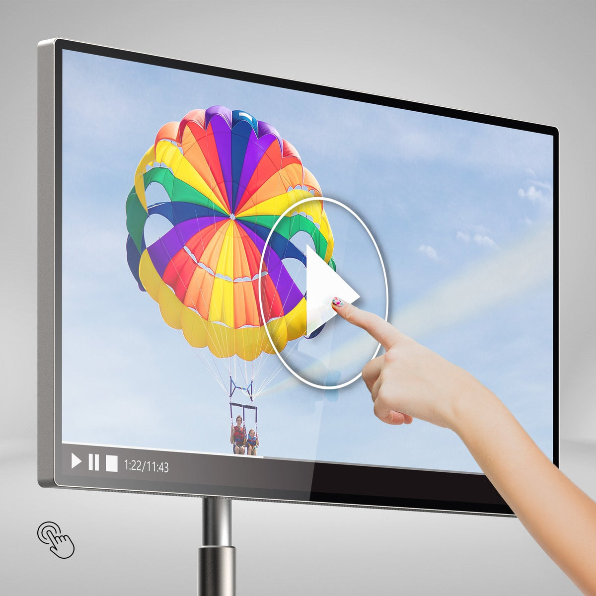 Tv Led 32" Thomson 32ue5m45e Uhd 4k Arm Cortex A72*4+Arm Cortex A53*4 Webcam Integrada Pantalla Táctil Subwoofer Micrófono Blanco