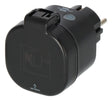 EAN 4007123692965 - Brennenstuhl 1294860100 enchufe inteligente 3680 W Hogar Negro, Gris imagen 1