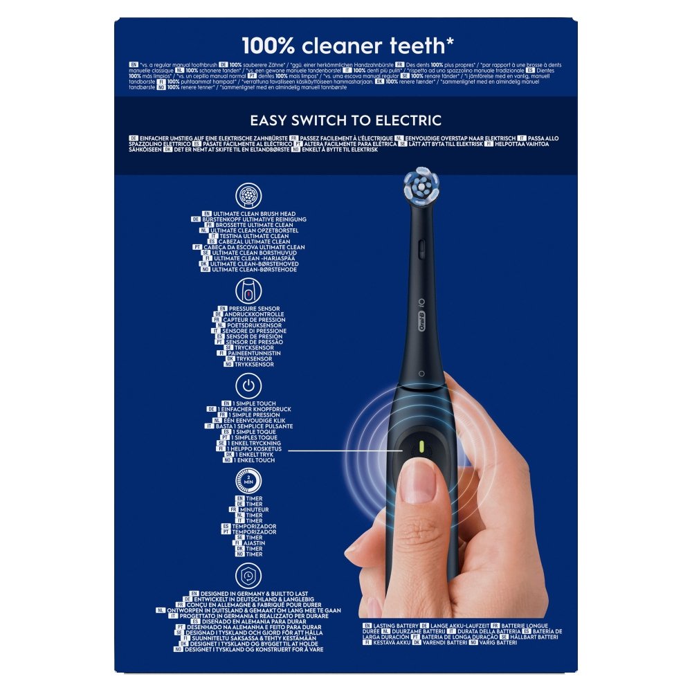 EAN 8700216610872 - Oral-B iO Series 2 Adulto Cepillo dental vibratorio Azul imagen 4