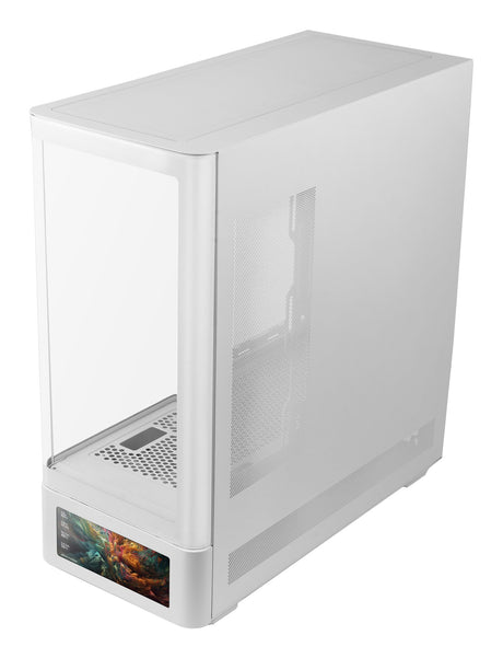 EAN 8435693112716 - Mars Gaming MCLCDPROW carcasa de ordenador Midi Tower Blanco imagen 4