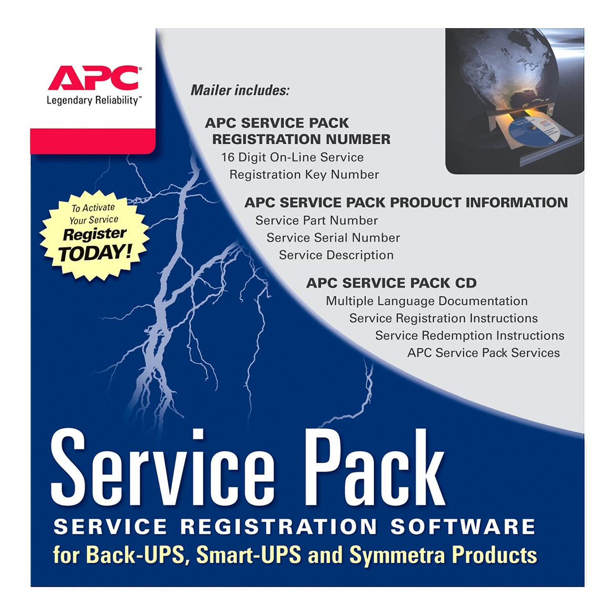 EAN 0731304259299 - APC Service Pack 3 Year Extended Warranty 3 año(s) imagen 4