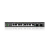 Switch 8-Port Gbe Poe.Af/At(+) 110w  2xsfp Sobremesa / Montaje En Pared