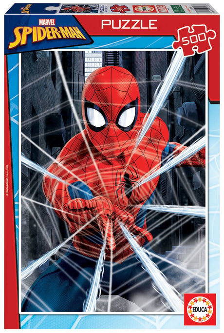 EAN 8412668184862 - Educa Spider-Man Puzzle rompecabezas 500 pieza(s) Dibujos imagen 1