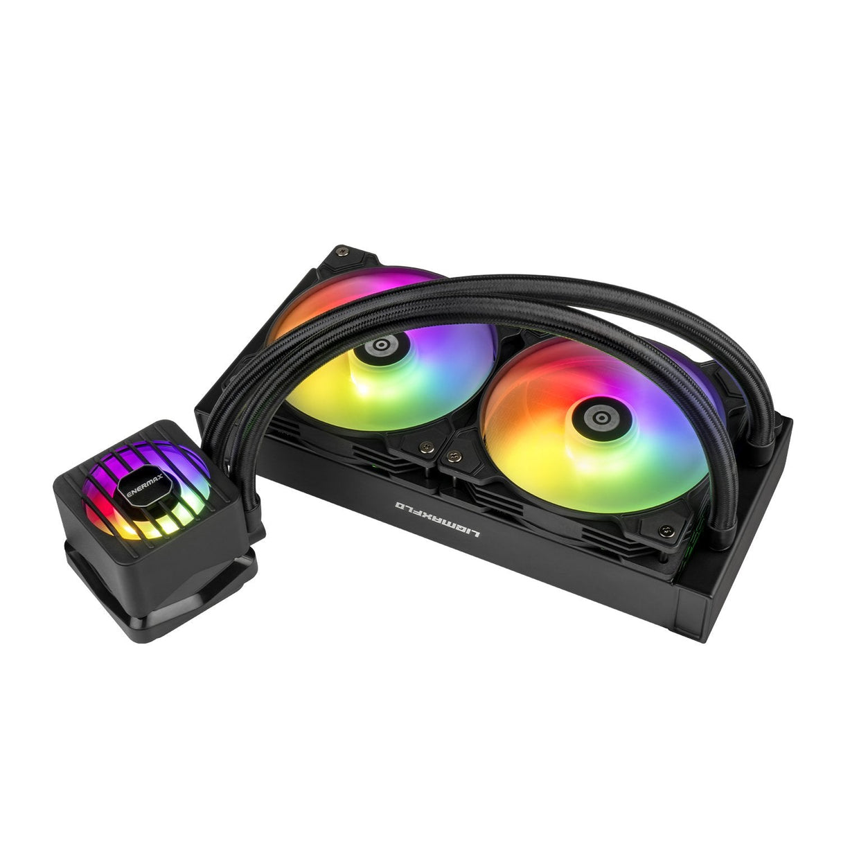 Enermax Liqmaxflo 240 Argb, Refrigeración Por Agua Negro