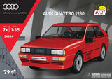 Cobi Audi Quattro 1980 (Rojo, Massstab 1:35) Cobi-24664