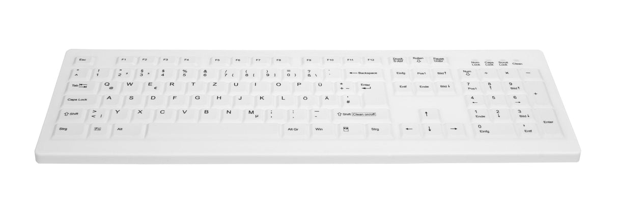 EAN 4025112098512 - CHERRY AK-C8100F-U1-W/GE teclado Médico USB QWERTZ Alemán Blanco imagen 3